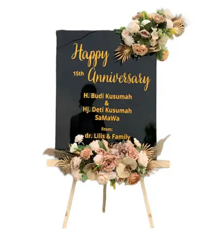 Papan Bunga Akrilik Keleyan